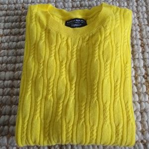 Banana Republic  Yellow crew necksweater size xs